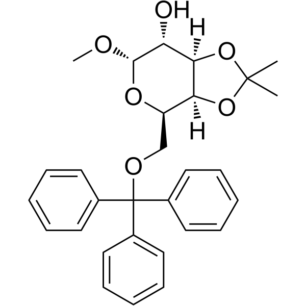 Methyl 3,4-O-Isopropylidene-6-O-trityl-α-D-galactopyranoside 53685-07-7